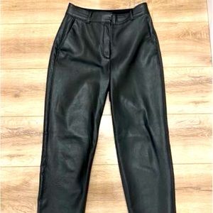 Babaton leather pants